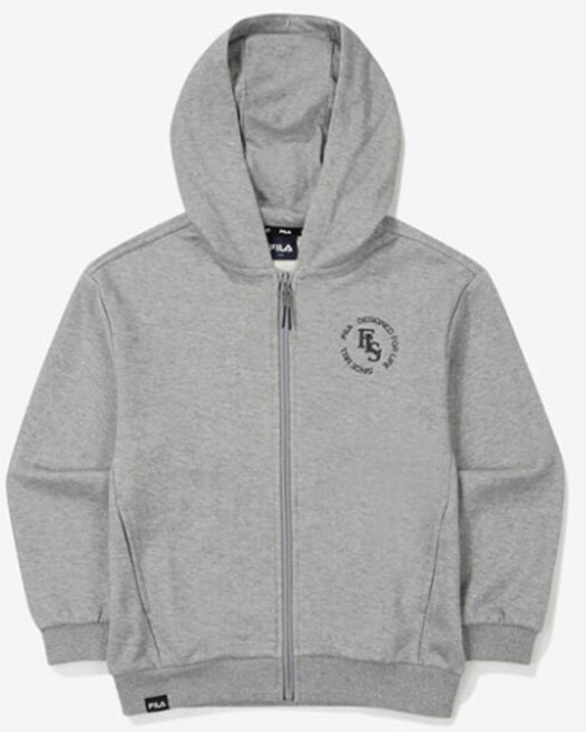 [휠라] 키즈트레이닝세트 TQJ FK2FTF3201X-LML ESSENTIAL 핀턱 트레이닝 후드집업