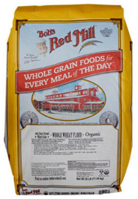 선인 밥스레드밀 유기농 통밀가루 11.34kg 제과 제빵 마카롱 바게트 브런치