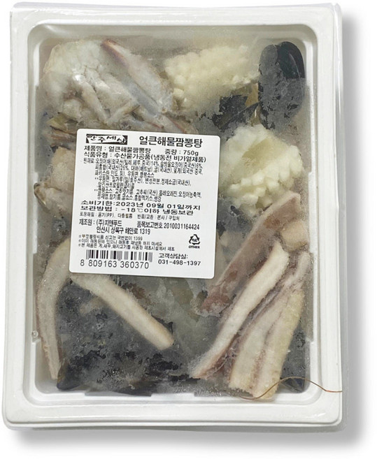 업소용 얼큰해물짬뽕탕(안주세상 750g), 750g, 10개