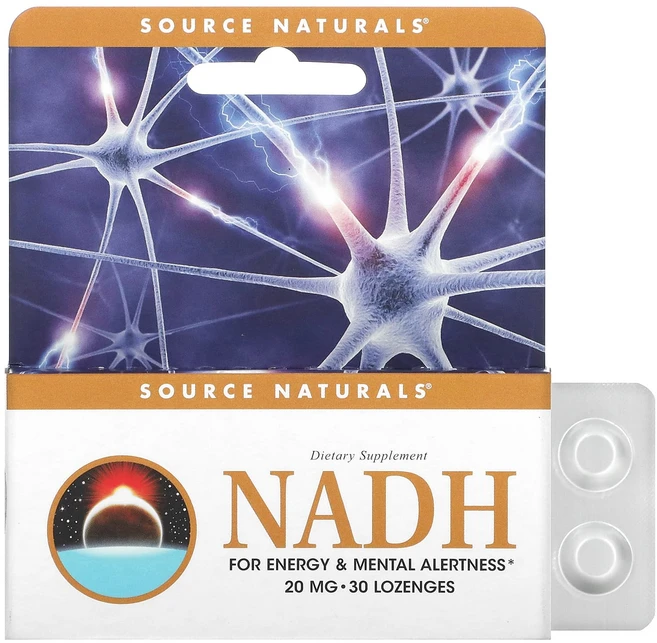 솔스 네츄럴스 NADH 20 밀리그램 30정, 30개, 1개 - 쿠팡