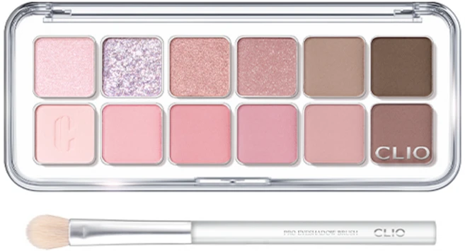 [NEW] 클리오 프로 아이 팔레트 에어+증정, 004 핑크페어링, 1개 - 쿠팡