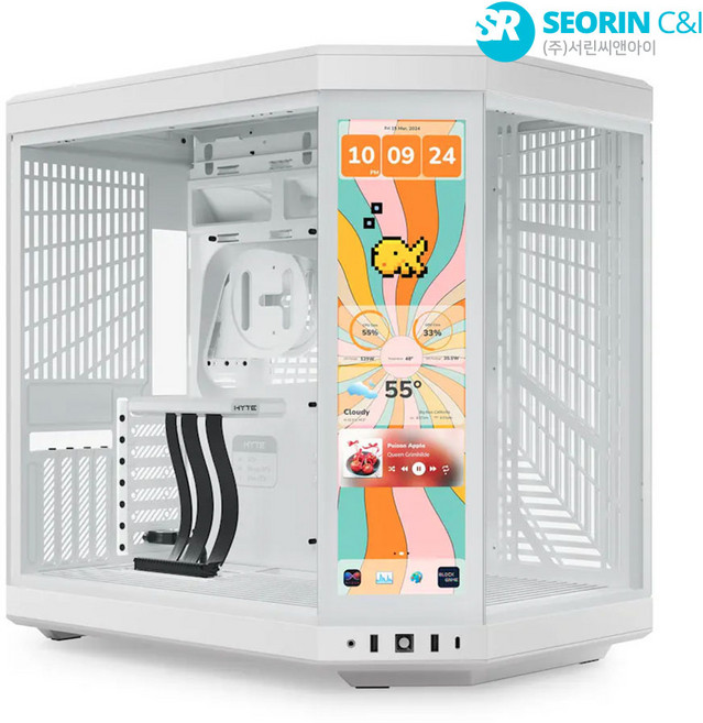 HYTE Y70 Touch Infinite Snow White, 1개