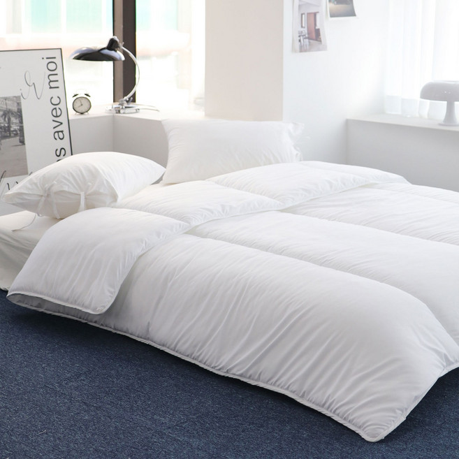 베이직톤 사계절 이불솜 옥수수솜 차렵이불 솜 이불속통 SS/Q/K/LK, 화이트