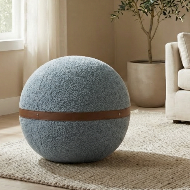 스탠스 위딘 밸런스체어, 1개, 더스티블루