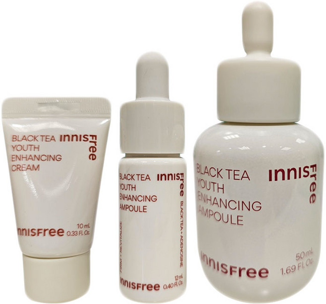 이니스프리 블랙티 유스 인핸싱 앰플 대용량 세트, 1개