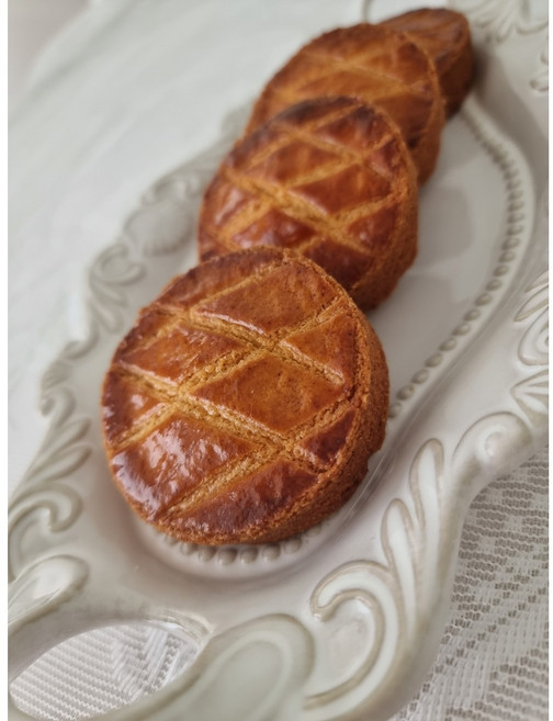 구움과자택배 갈레트브루통 6개 버터쿠키 수제쿠키 선물용 답례품 디저트택배, 90g