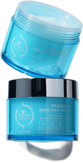 (뷰티행사) 청정미인 히아루론 수분크림 200ml 1+1 / 보습 진정 영양 탄력 주름 미백 화장품, (뷰티행사) 청정미인 히아루론 수분크림 200ml 1+, 1개