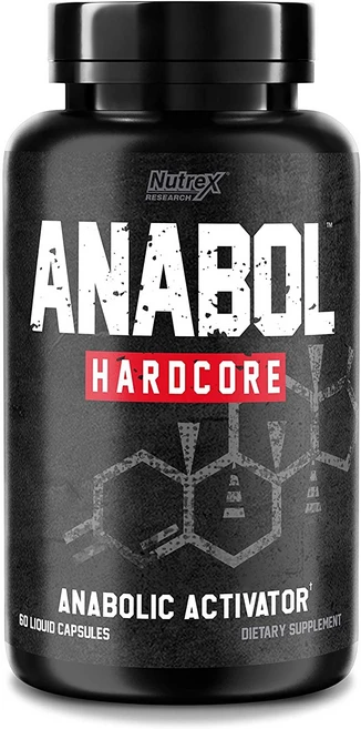 뉴트렉스리서치 애너볼 하드코어 애너볼릭 액티베이터 리퀴드 캡슐, 60정, 1개 - 쿠팡