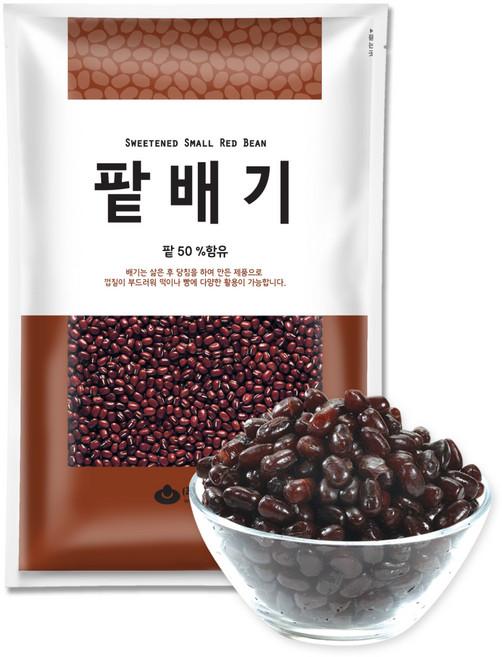 대두식품 팥배기, 2kg, 4개