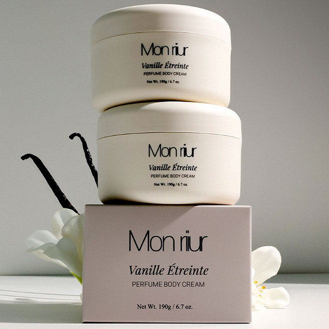 몽뤼르 바닐 에뜨헝뜨 퍼퓸 바디크림 향수 바닐라 머스크 대용량, 2개, 190g