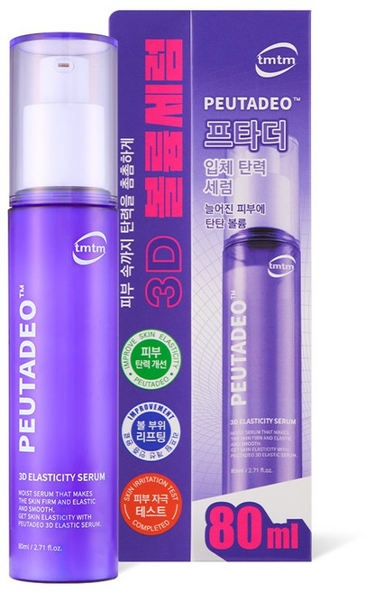 티엠티엠 프타더 입체 탄력 보습 주름개선 세럼, 1개, 80ml