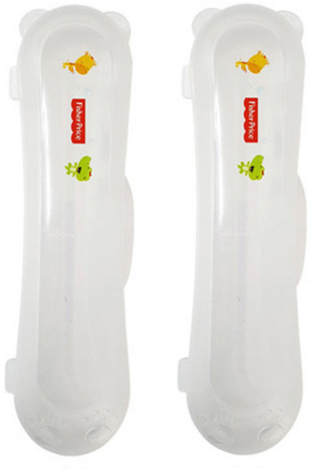 피셔프라이스 온도감지스푼 보관 케이스, 1개, 보관 케이스 2개