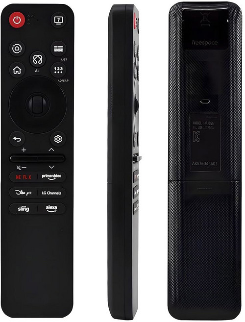 2025 TV용 LG MR25GA 매직 리모컨 AI 음성 및 포인터 제어 OLED QNED UHD LED LCD 스마트 TV와 호환 간편한 페어링 리모컨 교체 기능