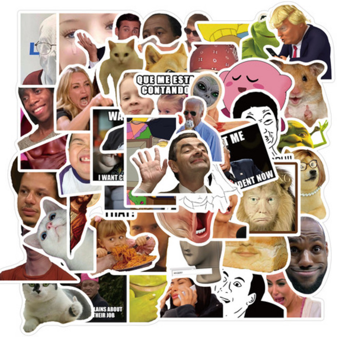 이모티콘 그래피티 인스 웃긴 짤 코믹 스티커