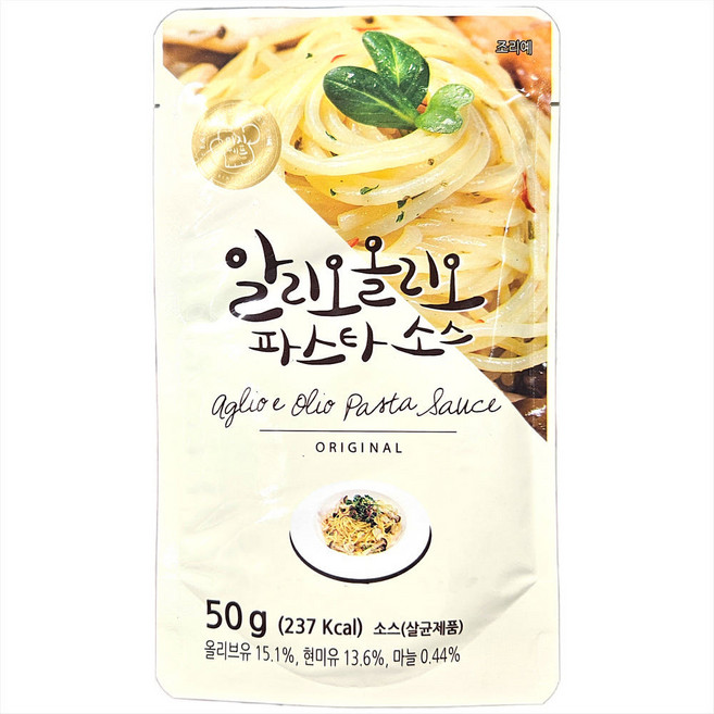 올리온 코스트코 알리오올리오 파스타소스, 50g, 10개