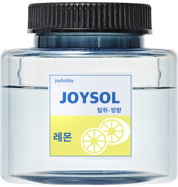기분좋은날 탈취 방향제 조이솔 대형 액상형 카트리지 레몬향, 1개, 250ml