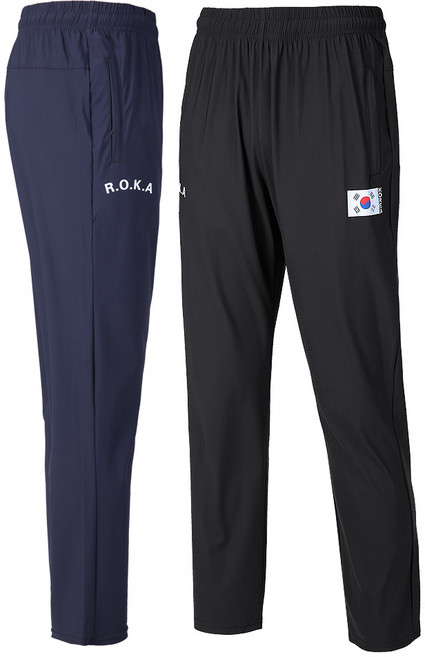 [이지바이] (1+1) 남성 ROKA 트레이닝 바지_로카 운동복 밴딩 팬츠 쿨모션