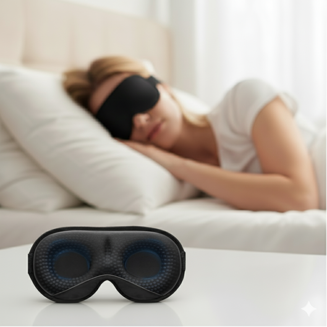 靚Quiet 重感 睡眠眼罩 舒適透氣 追求極致黑暗與放鬆