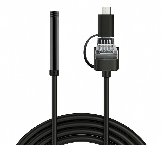 히든템 스마트폰 내시경 카메라, 기본형(C타입젠더포함), 1개