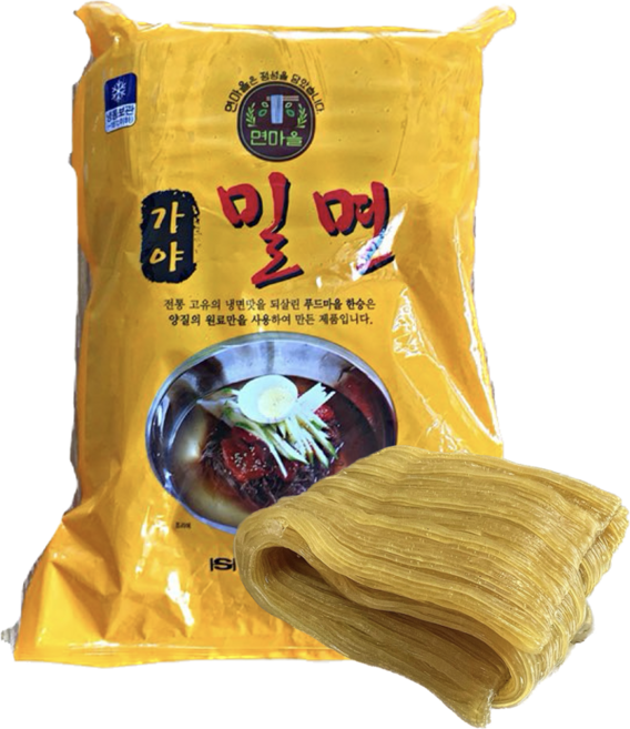 면마을 밀면 사리10인분2kg(1박스 8봉지입80인분), 1개, 2kg