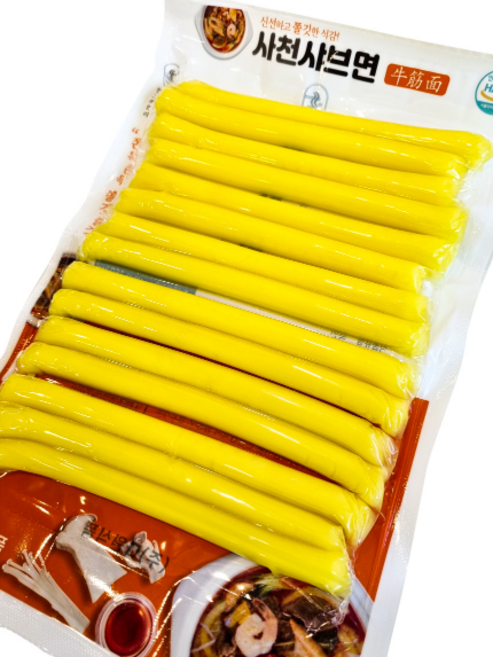 국내생산 다원 뉴진면 사천샤브면 당면 250g, 3개