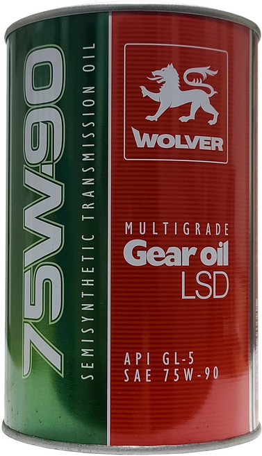 울버 멀티그레이드 기어 오일 LSD GL-5 75W90 1L 1개 수동 변속기 및 디퍼런셜 합성 기어유 (벤츠 MB 235.1 만트럭 MAN 341 Z1) 독일산, 울버 LSD 75W90 1L