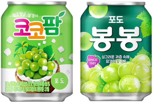코코팜 포도12캔+포도봉봉12캔 238ml 24캔, 1세트