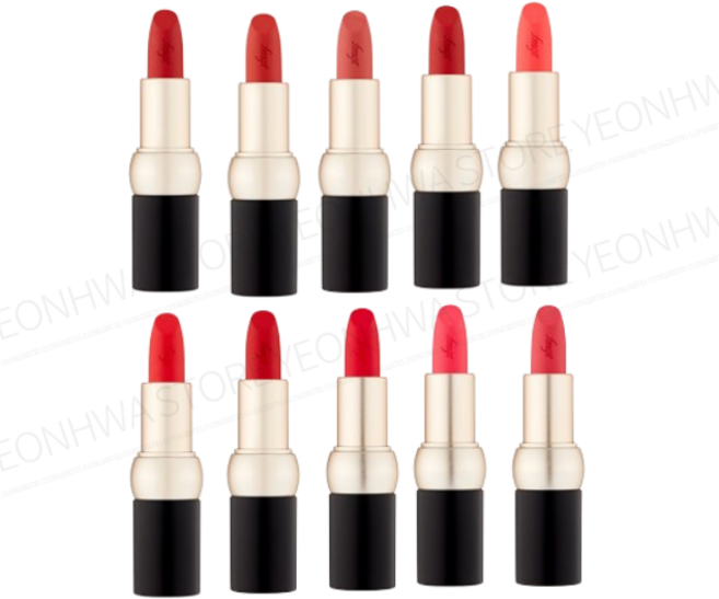 fmgt 더페이스샵 뉴 볼드 벨벳 립스틱, 1개, 11 찐장미