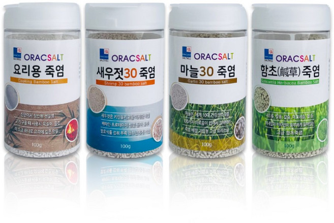 솔트힐 프리미엄 요리용 죽염 100g (마늘30 새우젓30 함초), 요리용죽염, 2개