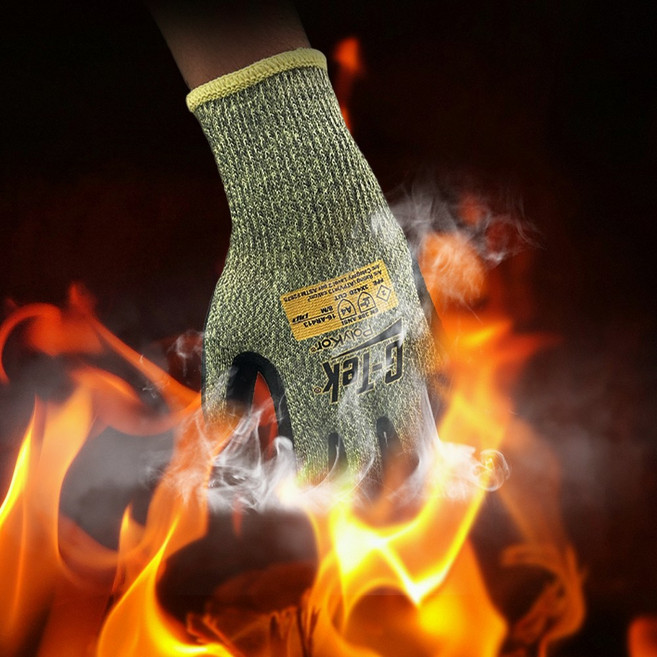 PIP 아크플래시 G-Tek 방열 베임방지 장갑, 1개, 그린