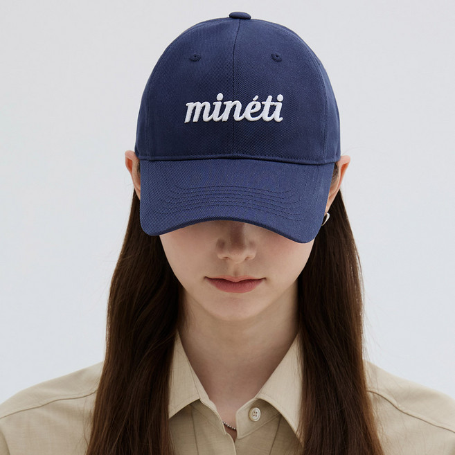 [미네티] 54cm 성인용 이니셜 소두볼캡 스몰사이즈 캡모자 작은머리 연예인
