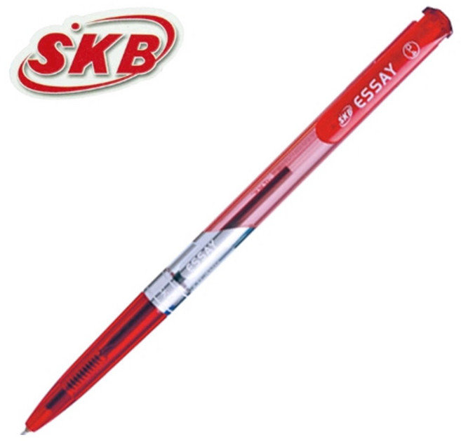 【阿LIN】 11310A SKB-IB101自動原子筆 紅 藍 黑 三色 文具用品 辦公用品一標, 1個