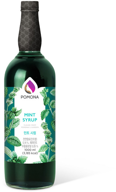 포모나 민트 시럽, 1개, 1L