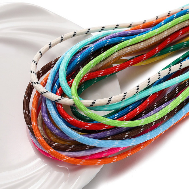 비즈정원 레이어드 스트링 우동끈 신발끈 5mm/2미터