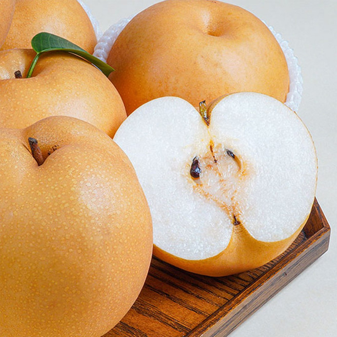 [농부마음] 나주 산지직송 나주 꿀 배 3kg 5kg 7.5kg 15kg 명절 과일 선물용 & 가정용 햇배 신고배 선물 세트, 1박스, 가정용 7.5kg 13-15과