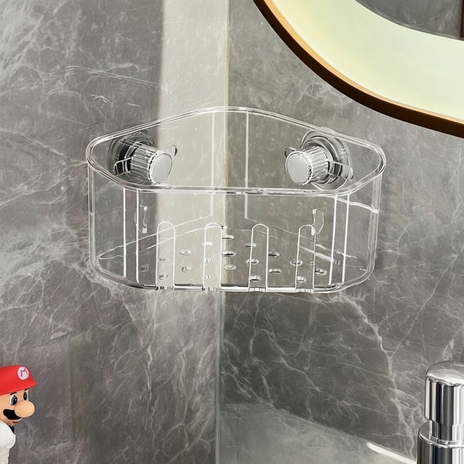 욕실 수납 선반 무타공 화장실 젠다이 코너 정리대