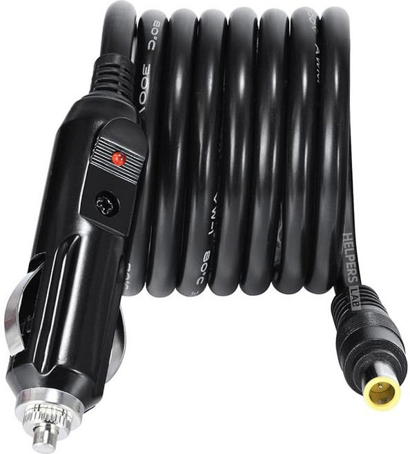 궐련 라이터에서 24V 차량 12V 전원 케이 장치 공급 8MM DC7909 DC 충전기