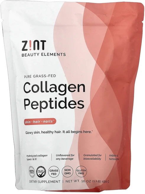Zint 순수 목초 사육 콜라겐 펩타이드 무맛 봉지 454g(16oz), Zint순수목초사육콜라겐펩타이드무맛봉지454g16oz, 454g, 1개 - 쿠팡