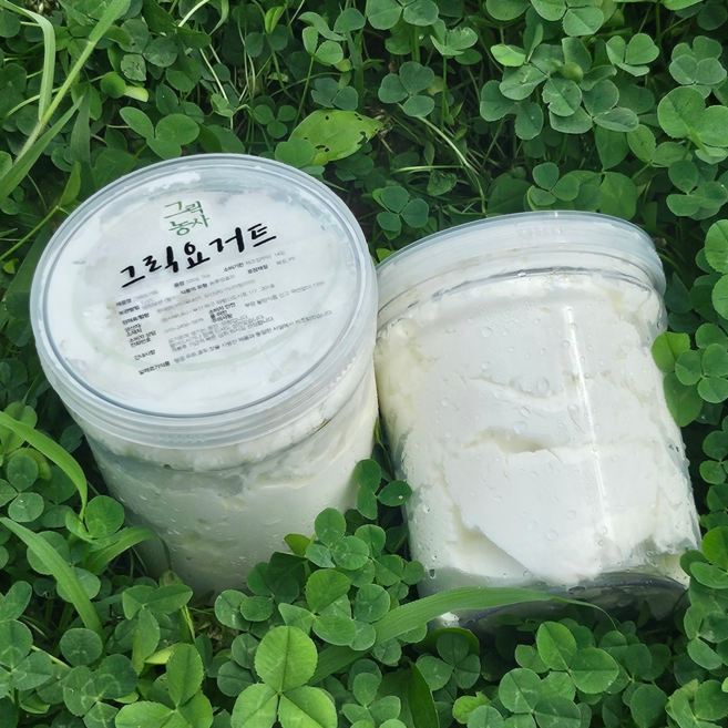 그농 무가당 무설탕 산미적은 그릭 요거트, 500g, 1개