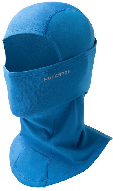 오토바이 바라클라바 넥워머 두건 머플러 안면 마스크, 블루