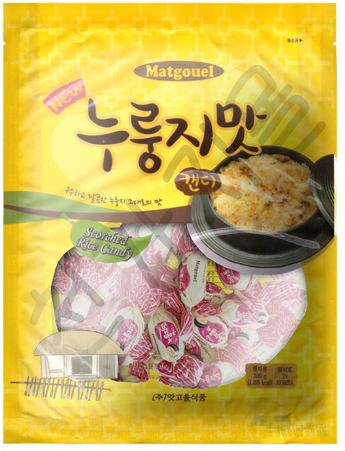 맛고을식품/ 누룽지맛 캔디 10봉지/사탕, 300g, 10개