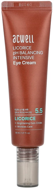 Acwell 5.5 감초 pH 밸런싱 인텐시브 아이 크림 30ml(1fl oz) Acwell (아크웰), Acwell, 5.5 감초 pH 밸런싱 인텐시브 아이, 1개, 30ml - 쿠팡