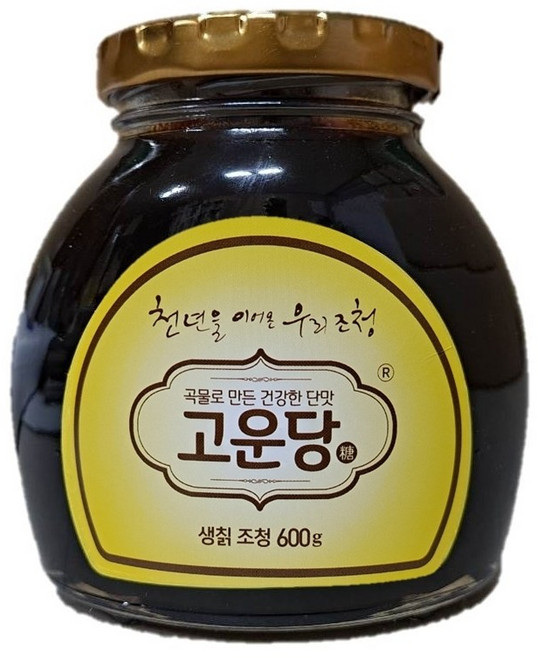 고운당조청 농업법인 에버그린 주식회사 천년 전통의 건강한 단맛 생칡조청600g TV방송업체, 1개, 600g