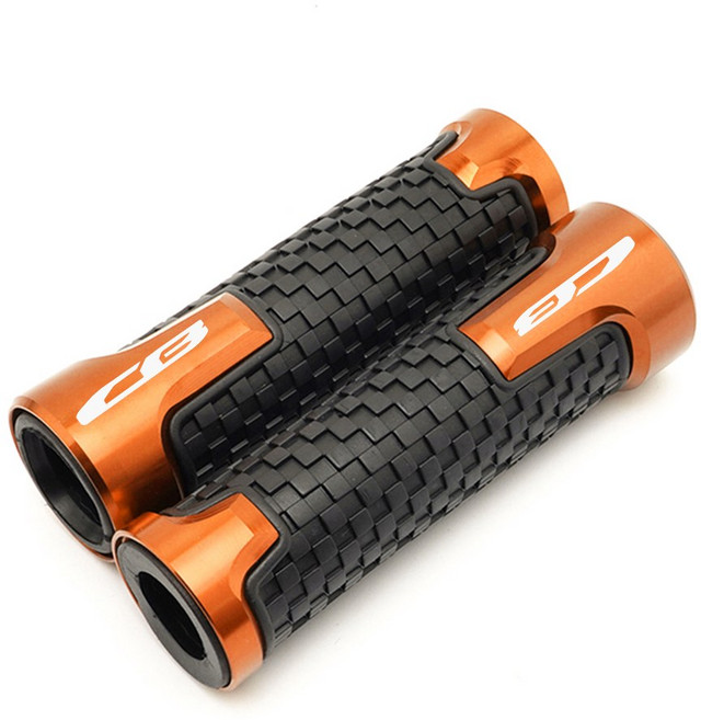 919 그립 핸들 /F/R/X 125 1000 150 1300 500 CB 599 바 600 1100 400 300 900 오토바이 650 190 핸드 250 750, Orange