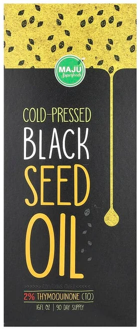Maju Superfoods 냉압착 블랙 씨오일 16fl oz MAJ-00806, 1 - 쿠팡