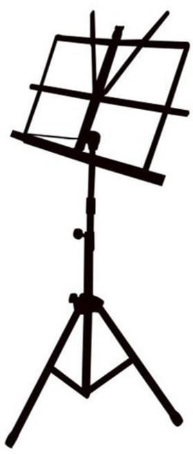 콩테 접이식 악보 보면대 휴대용 거치대, 1개
