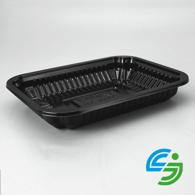 에스제이케미칼 19153 실링용기 블랙 PP재질 전자렌지용, 900개, 1세트