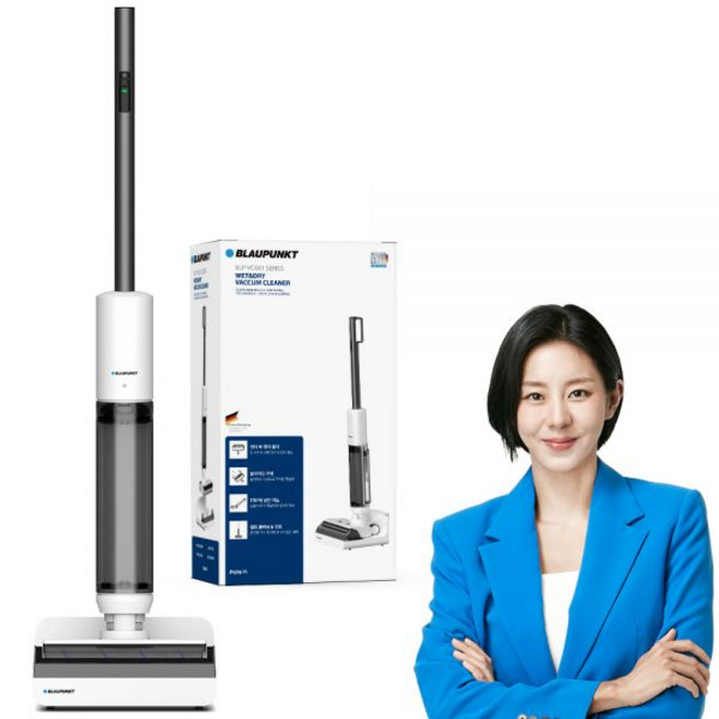 블라우풍트 블루모션 올인원 자동세척 BLDC 무선 진공 물걸레청소기 BLP-VC661, 화이트