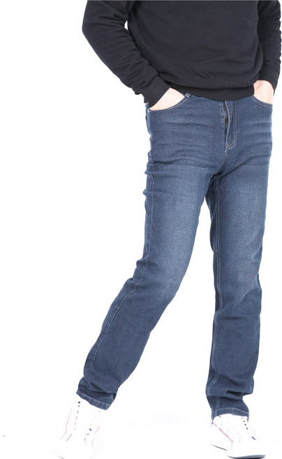 미루나무 남자 스판 봄 가을 청바지 일상 빅사이즈 스트레치 데님 작업복 팬츠