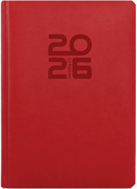 양지사 2026년 다이어리 유즈어리 25A, 레드